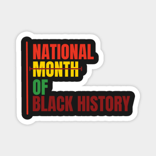 national month of Black History Magnet