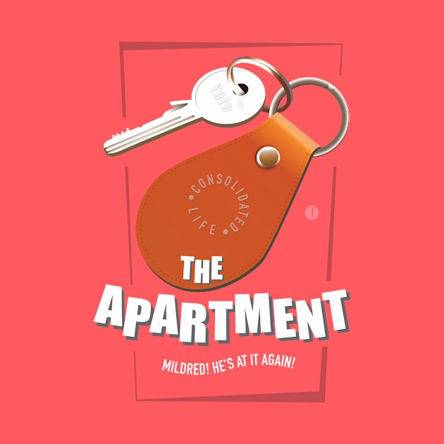 The Apartment - Alternative Movie Poster by MoviePosterBoy