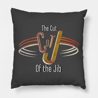 The Cut of the Jib VH Logo Pillow