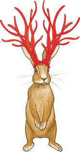 Cherry Licorice Jackalope Magnet