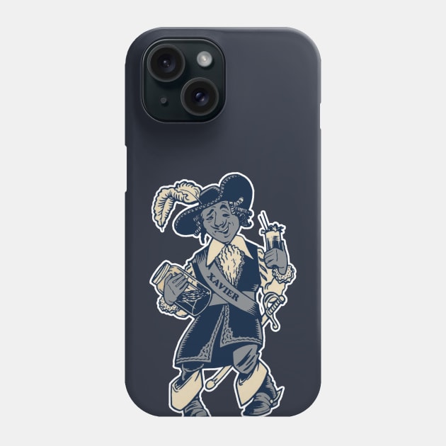 Retro Musketeer - Big Phone Case by twothree