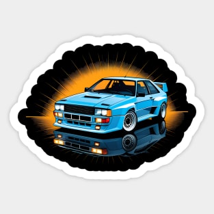 Audi Quattro Stickers for Sale