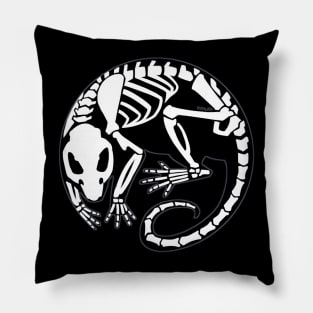 Skelly Rat Pillow