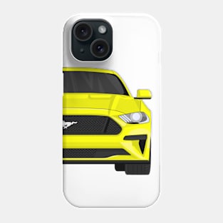 MUSTANG YELLOW Phone Case