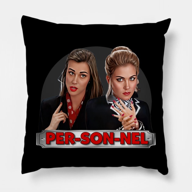 Don't Tell Mom the Babysitter's Dead Pillow by Zbornak Designs