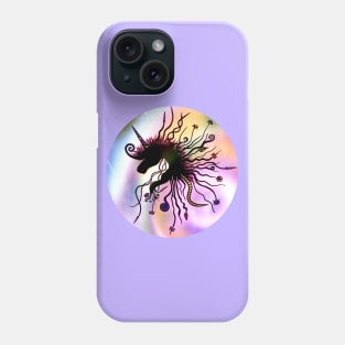 Abstract Unicorn Phone Case