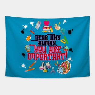 Dear Tiny Human 2 Tapestry