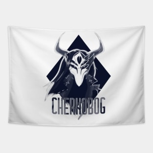 Chernobog (Black and White) Tapestry