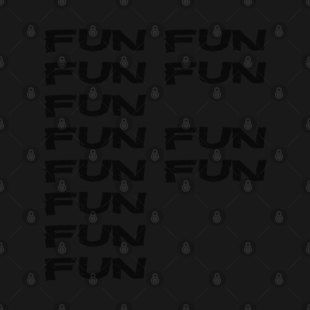 F Word Fun Fun Fun Funny Essential Typography WordPlay by PlanetMonkey