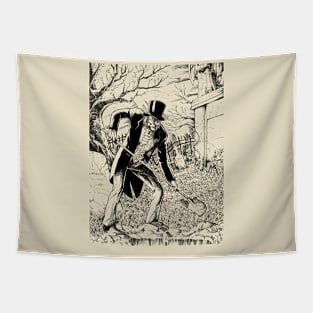 Gravedigger light colors Tapestry