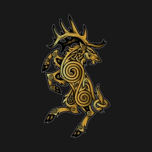 Celtic Elk Rampant T-Shirt