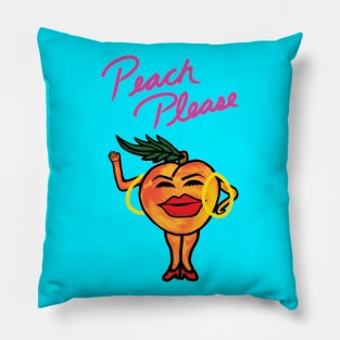 Peach Please Pillow