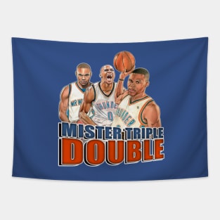 MISTER TRIPLE DOUBLE Tapestry