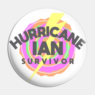 Hurricane Ian Survivor Pin