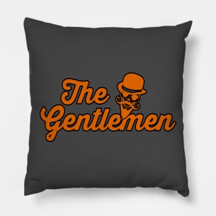 Orange Gentlemen Pillow