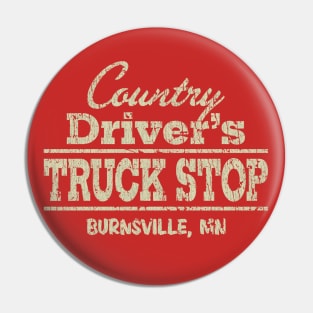 Country Driver's Truck Stop 1968 Pin