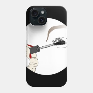 Girl movement : mascara Phone Case