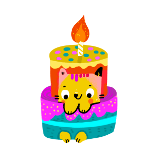 bday cat 3 T-Shirt