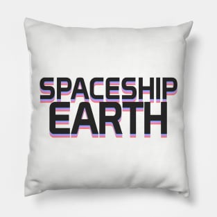 Spaceship Earth Pillow