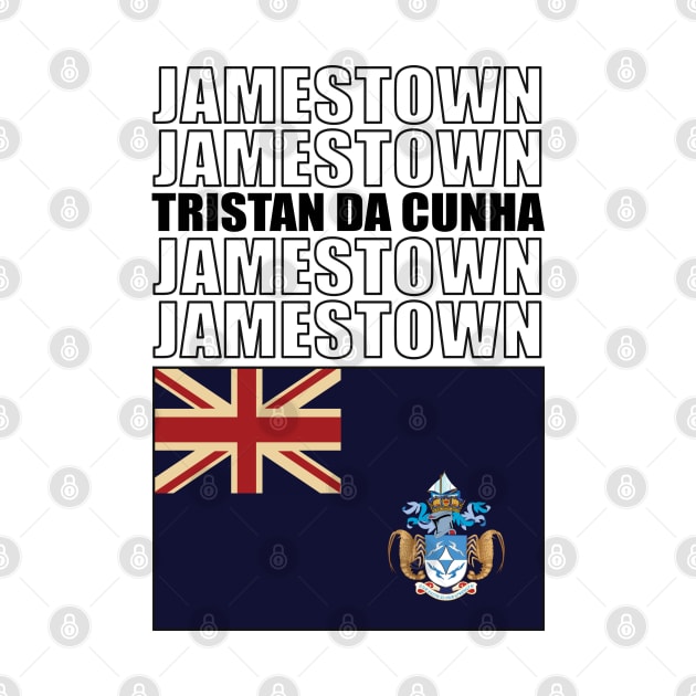 Flag of Tristan da Cunha by KewaleeTee