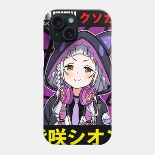 Murasaki Shion with Hoodie Phone Case