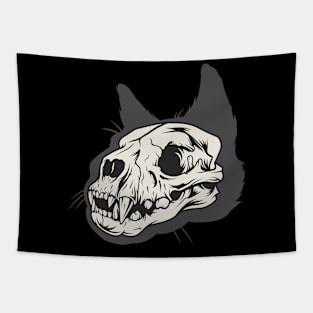 Cat Skull Tapestry