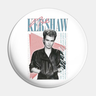 Nik Kershaw - 80s Style Retro Design Pin