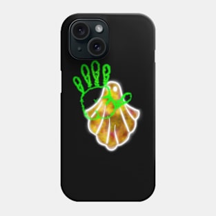 A Ghostly High Five Phone Case