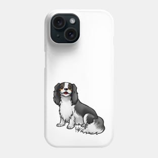 Dog - Cavalier King Charles Spaniel - Tri-Color Phone Case