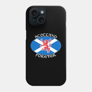 Patriotic Scotland Forever LION motif Phone Case