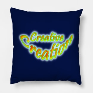 Creative Creation Neon Colored Pillow