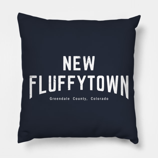 New Fluffytown Pillow by splode