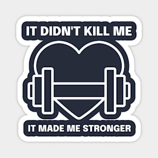 It Didn't Kill Me it Made Me Stronger Magnet