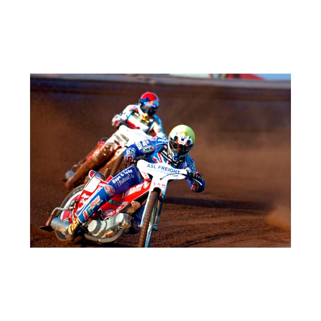 Great Britain Speedway Motorcycle Action by AndyEvansPhotos