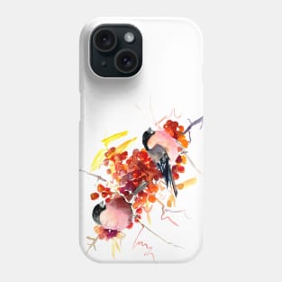 BUllfinch and the fall Phone Case