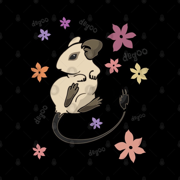 Degu Degoo Flowers by Mystical_Illusion