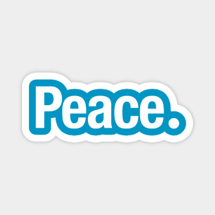 Peace. Magnet