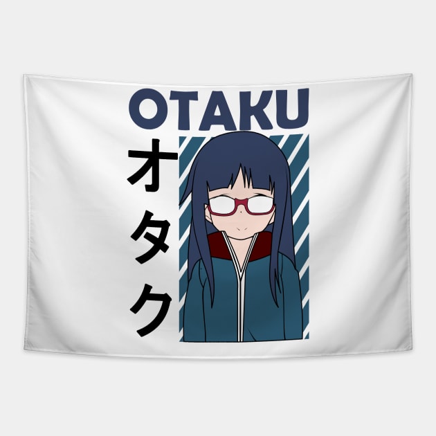 Otaku Girl Tapestry by nefuku