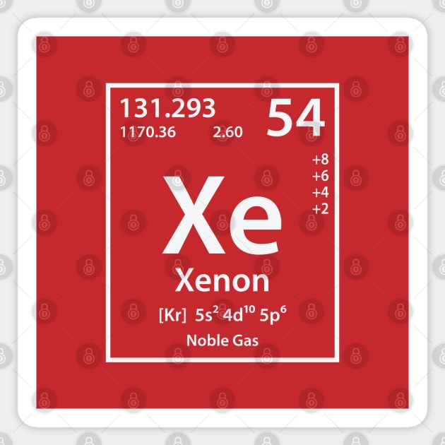 Xenon Facts - Periodic Table of the Elements