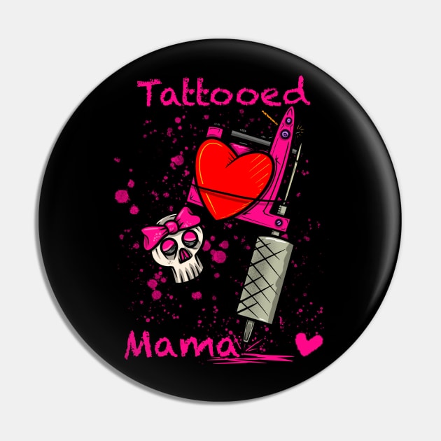 Tattooed mama Pin by Chillateez 