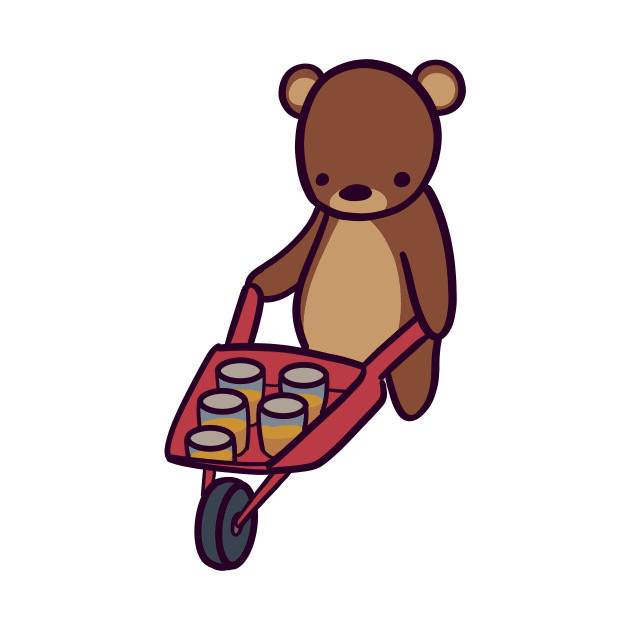 Brown Bear's Honey Wheelwagon by ThumboArtBumbo