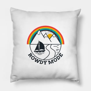 Rowdy mode Pillow