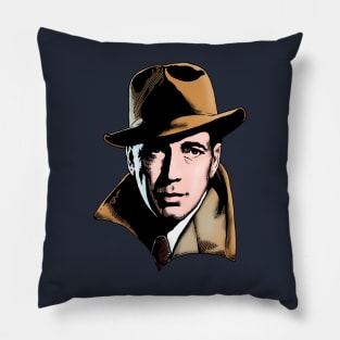 Humphrey Bogart Pillow