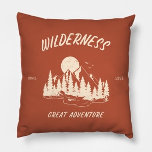 Wilderness | Great Adventure Pillow