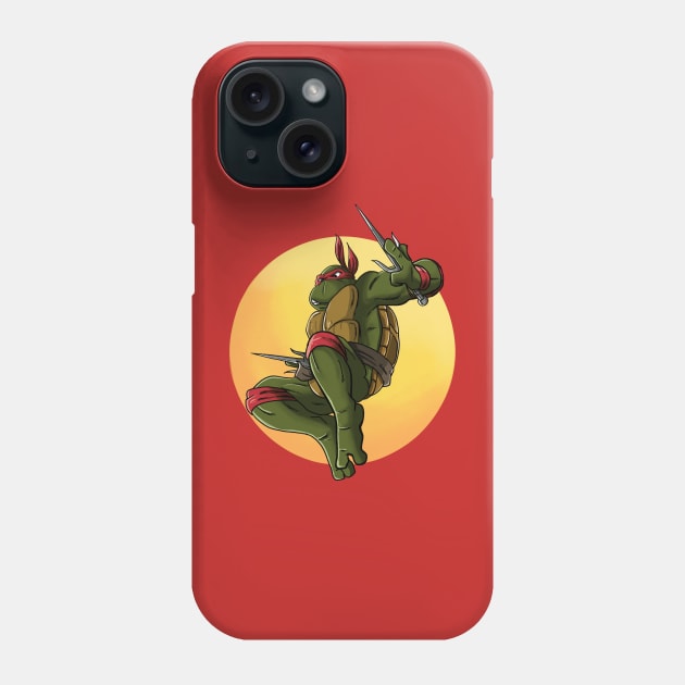 Raphael Jump Attack Phone Case by tabslabred