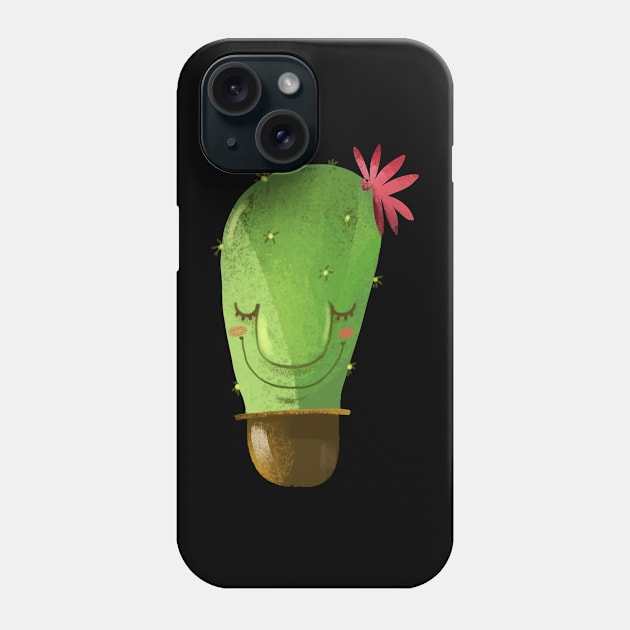 Cute Cactus Good Phone Case by dailycreativo