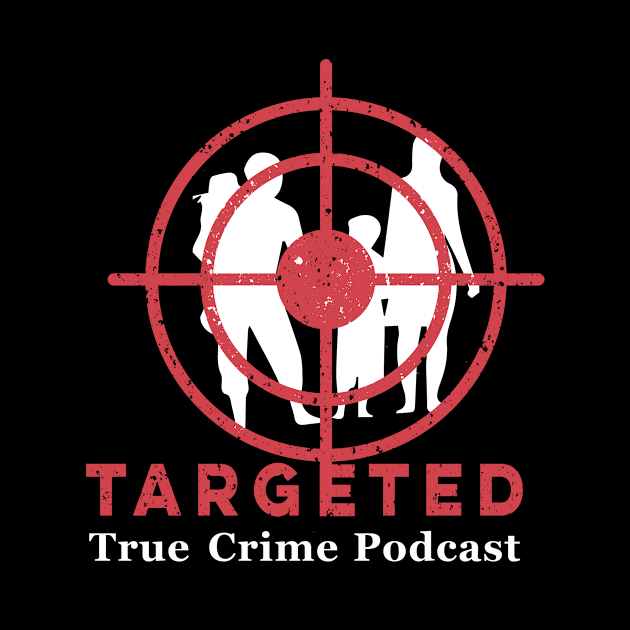 Targeted Podcast Logo (for multi-color backgrounds) by Targeted Podcast
