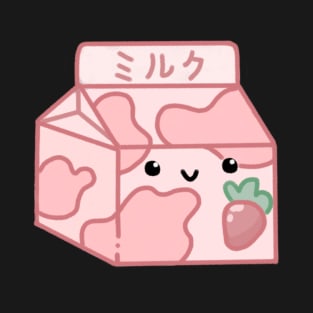 Kawaii strawberry milk T-Shirt