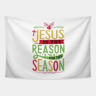 Jesus is the reason for the season christmas Tapestry