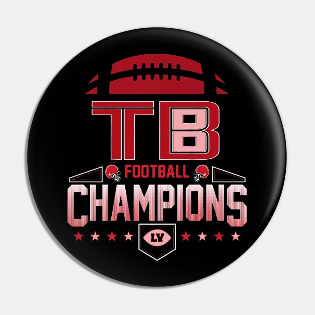 Tampa Bay Football Champions Pin by ReD-Des